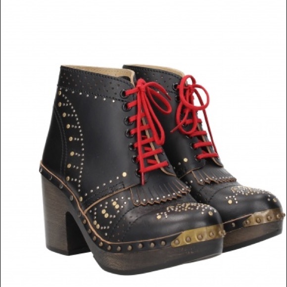 Burberry Shoes - BURBERRY Ankle Boots Women Leather.